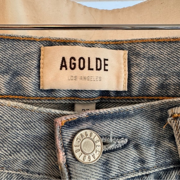 Agolde 90’s cut light wash denim - Picture 8 of 11